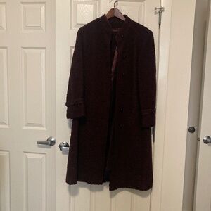Vintage primrose of Toronto wool winter coat